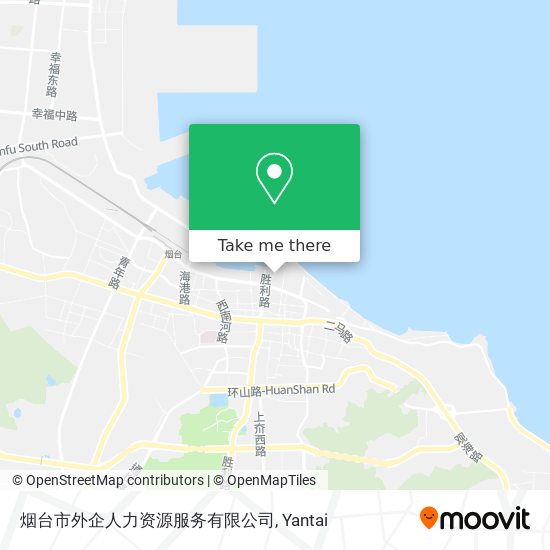 烟台市外企人力资源服务有限公司 map