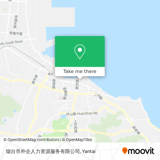 烟台市外企人力资源服务有限公司 map