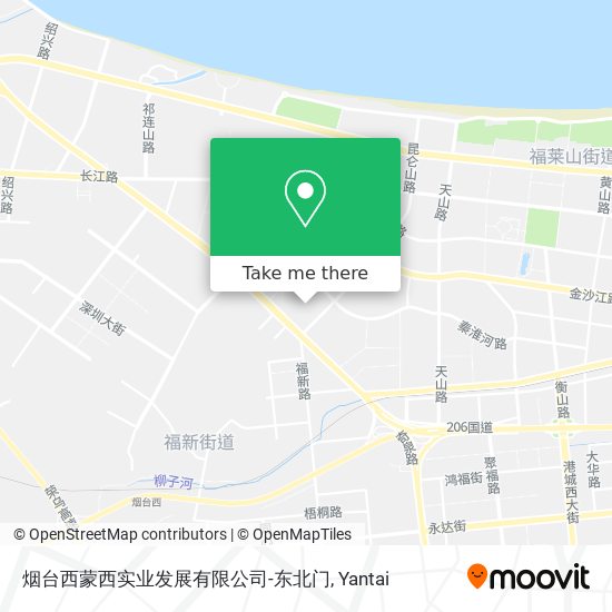 烟台西蒙西实业发展有限公司-东北门 map