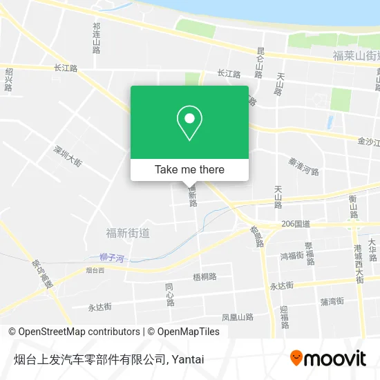 烟台上发汽车零部件有限公司 map