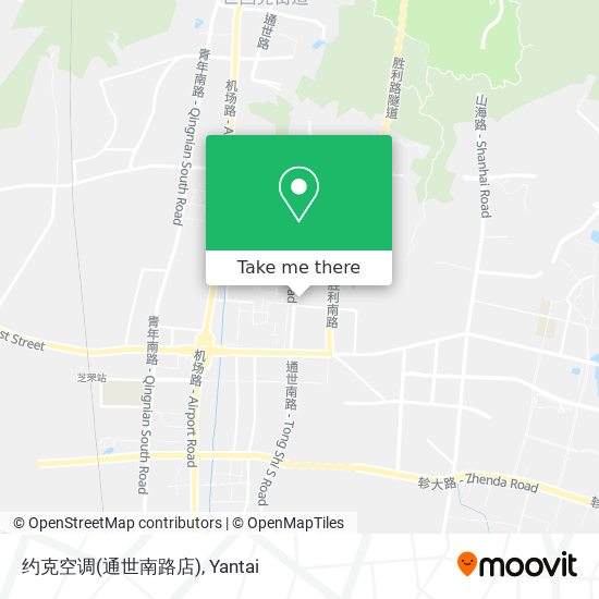 约克空调(通世南路店) map