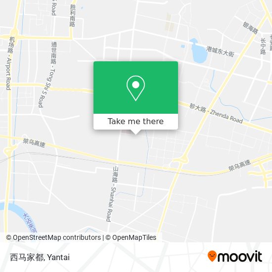 西马家都 map