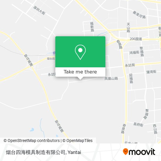 烟台四海模具制造有限公司 map