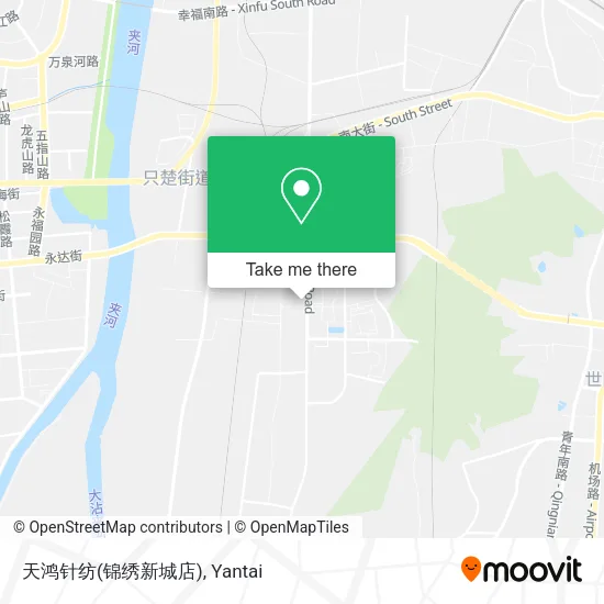 天鸿针纺(锦绣新城店) map