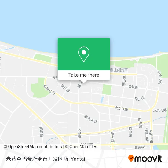 老蔡全鸭食府烟台开发区店 map