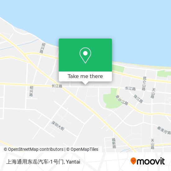 上海通用东岳汽车-1号门 map