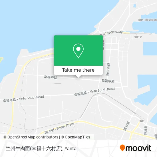 兰州牛肉面(幸福十六村店) map