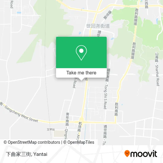 下曲家三街 map