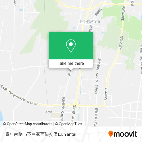 青年南路与下曲家西街交叉口 map