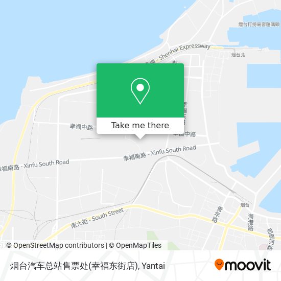 烟台汽车总站售票处(幸福东街店) map