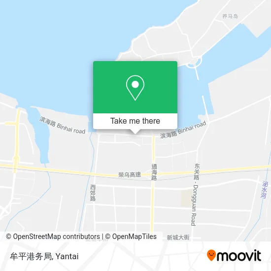 牟平港务局 map
