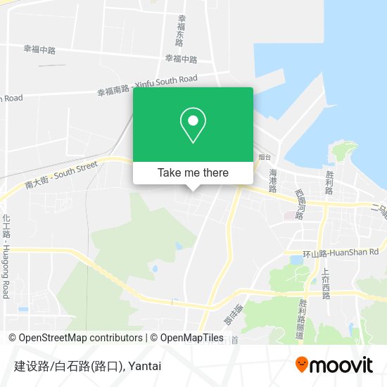 建设路/白石路(路口) map