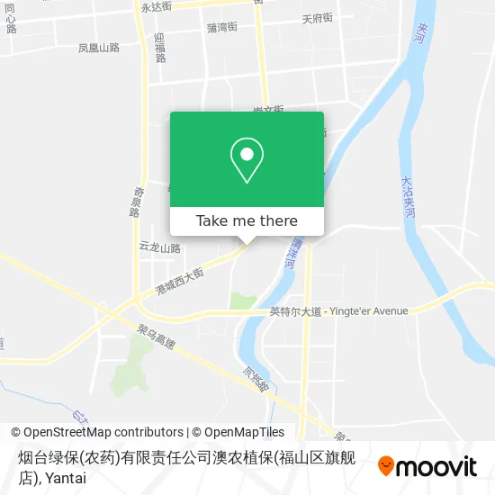 烟台绿保(农药)有限责任公司澳农植保(福山区旗舰店) map