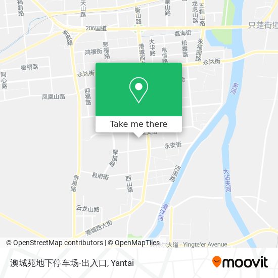 澳城苑地下停车场-出入口 map