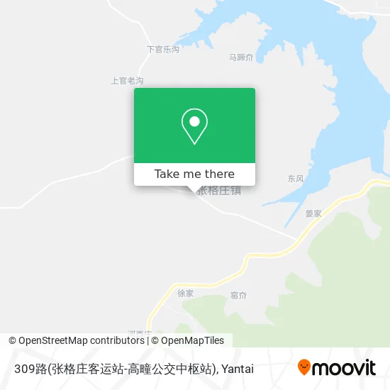 309路(张格庄客运站-高疃公交中枢站) map