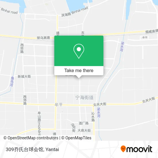 309乔氏台球会馆 map