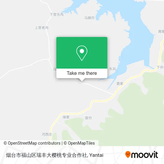 烟台市福山区瑞丰大樱桃专业合作社 map