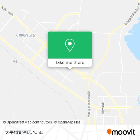 大平婚宴酒店 map