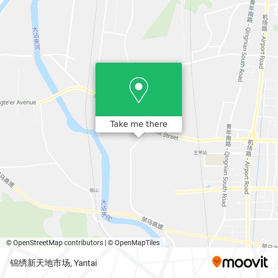 锦绣新天地市场 map
