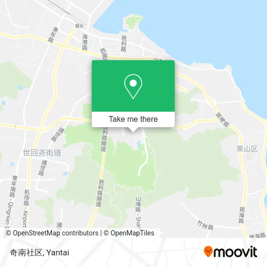 奇南社区 map