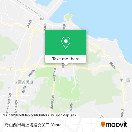 奇山西街与上塔路交叉口 map