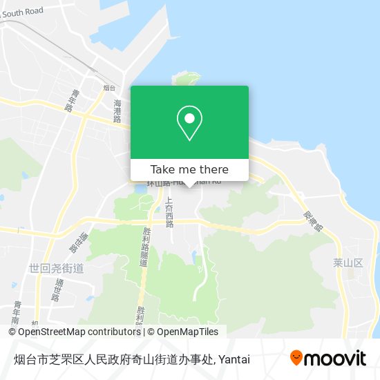 烟台市芝罘区人民政府奇山街道办事处 map