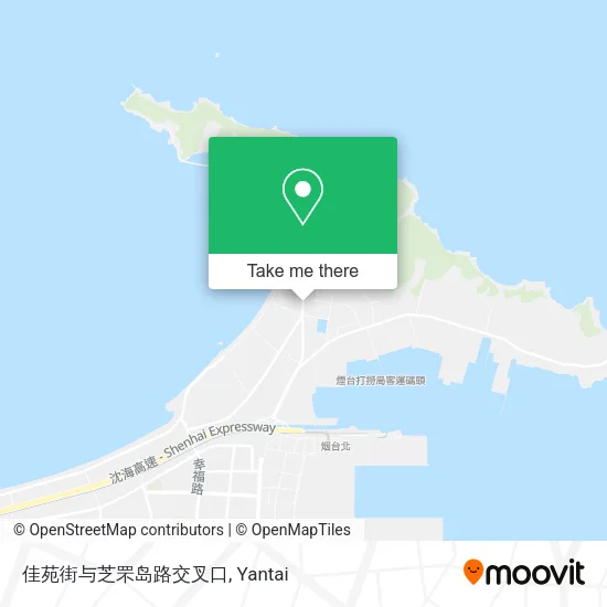 佳苑街与芝罘岛路交叉口 map