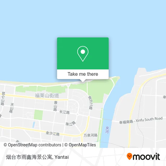 烟台市雨鑫海景公寓 map