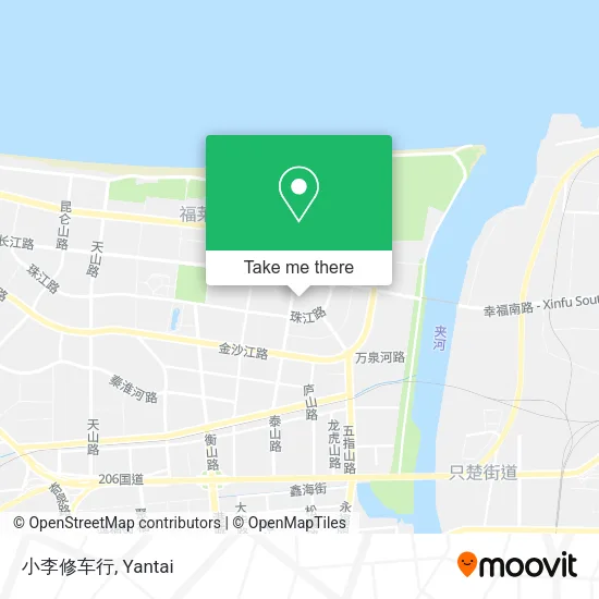小李修车行 map