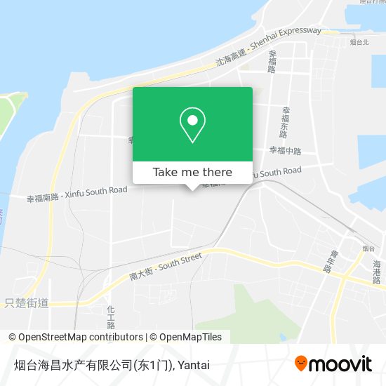 烟台海昌水产有限公司(东1门) map