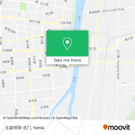 玉森明珠-北门 map