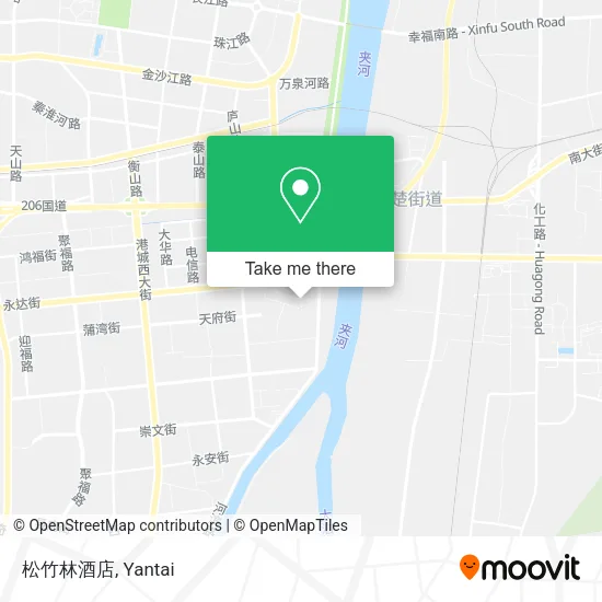 松竹林酒店 map
