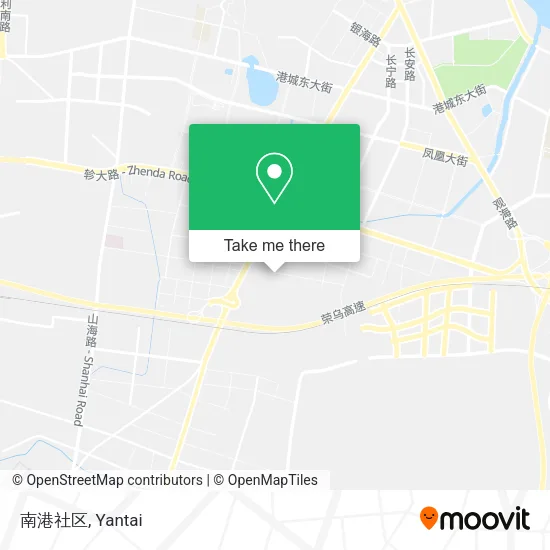 南港社区 map