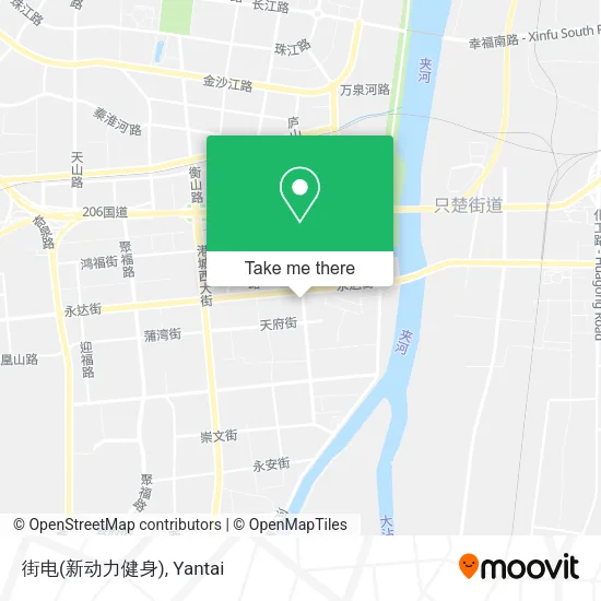 街电(新动力健身) map