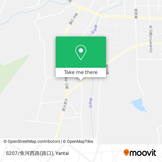 S207/鱼河西路(路口) map