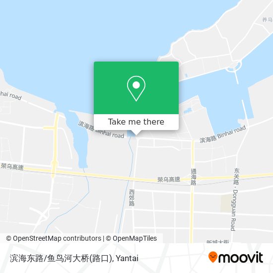 滨海东路/鱼鸟河大桥(路口) map
