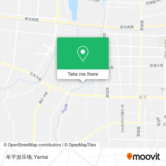 牟平游乐场 map