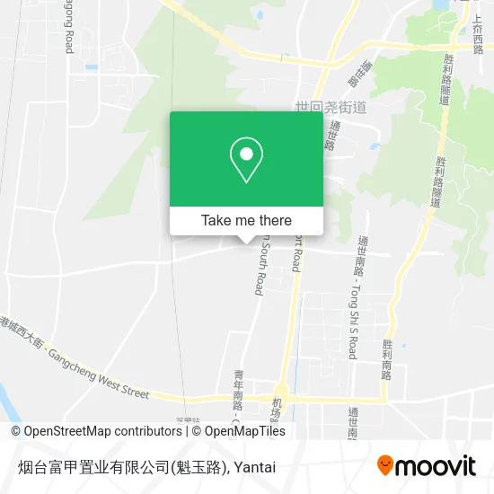 烟台富甲置业有限公司(魁玉路) map
