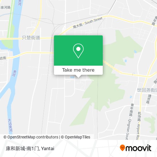 康和新城-南1门 map