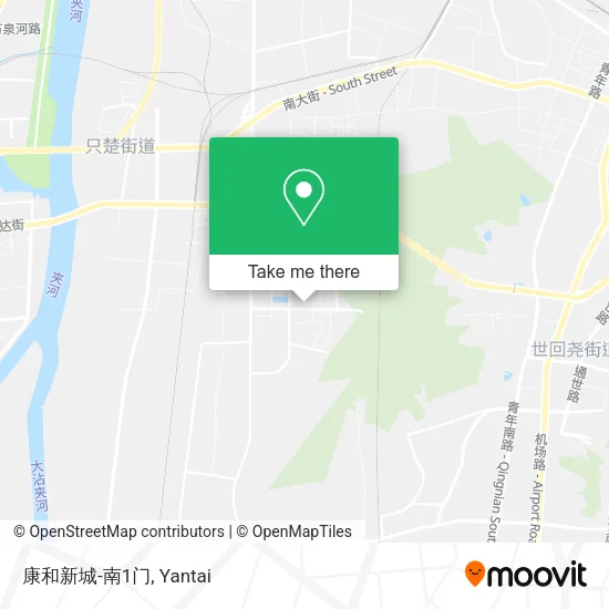康和新城-南1门 map