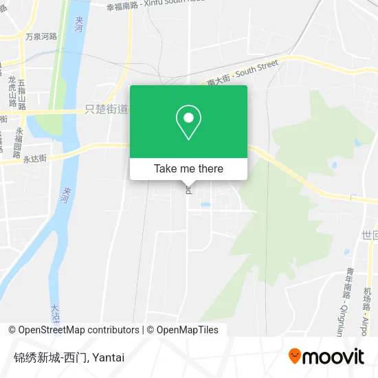 锦绣新城-西门 map