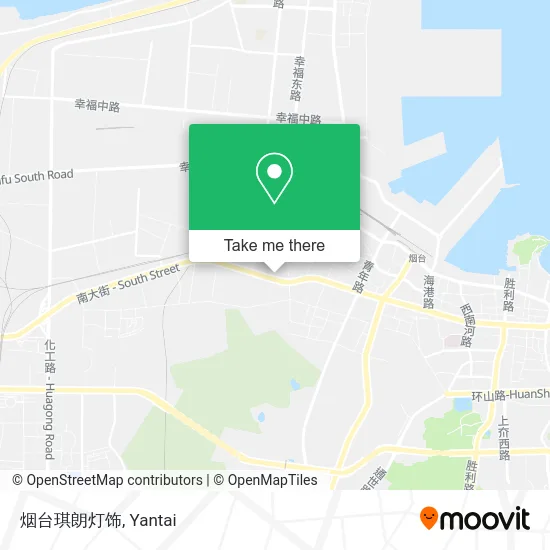 烟台琪朗灯饰 map