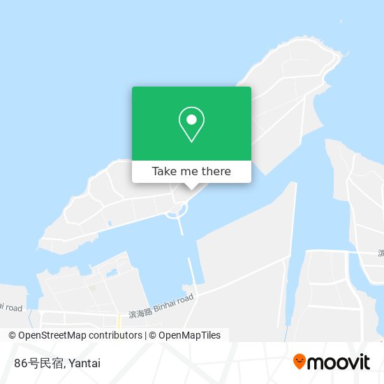 86号民宿 map