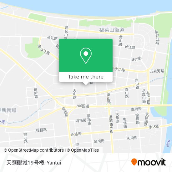 天颐郦城19号楼 map