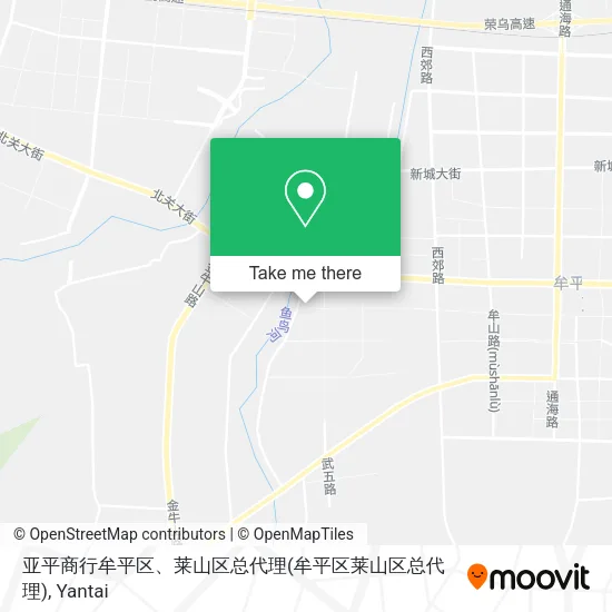 亚平商行牟平区、莱山区总代理(牟平区莱山区总代理) map