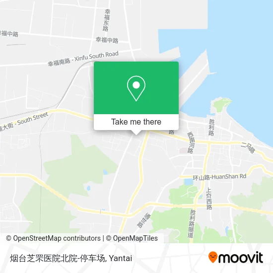 烟台芝罘医院北院-停车场 map