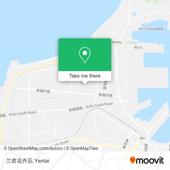 兰君花卉店 map