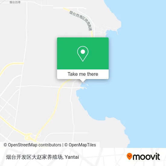 烟台开发区大赵家养殖场 map