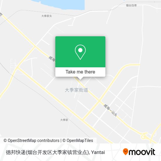 德邦快递(烟台开发区大季家镇营业点) map