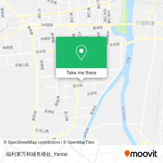 福利莱万和城售楼处 map